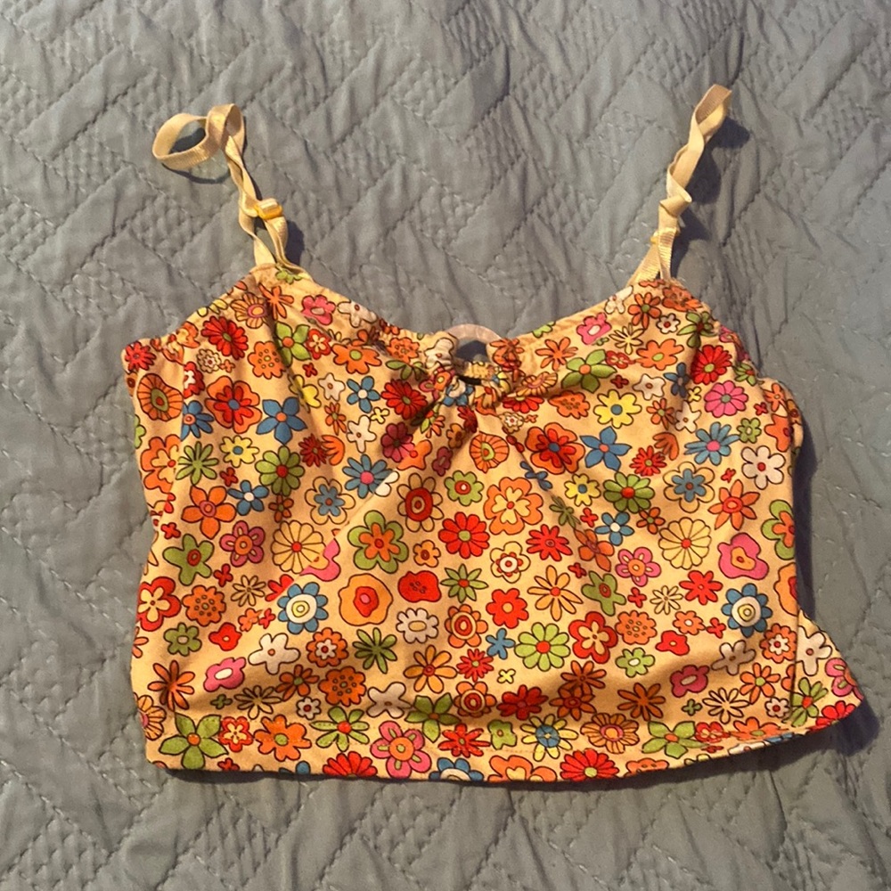 floral tank